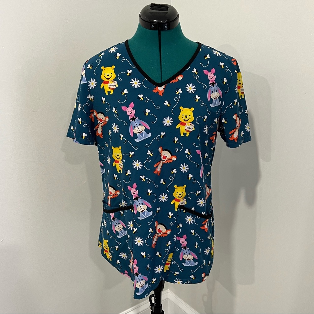 DISNEY Scrub Top Size S